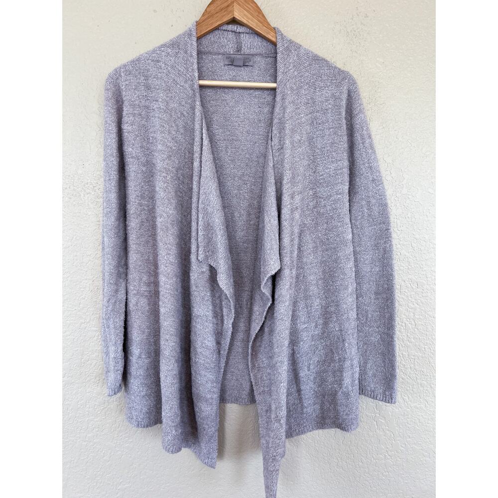 NEW Barefoot Dream CozyChic Lite Girl's Calypso Cardigan Wrap Sweater 12/14 Gray